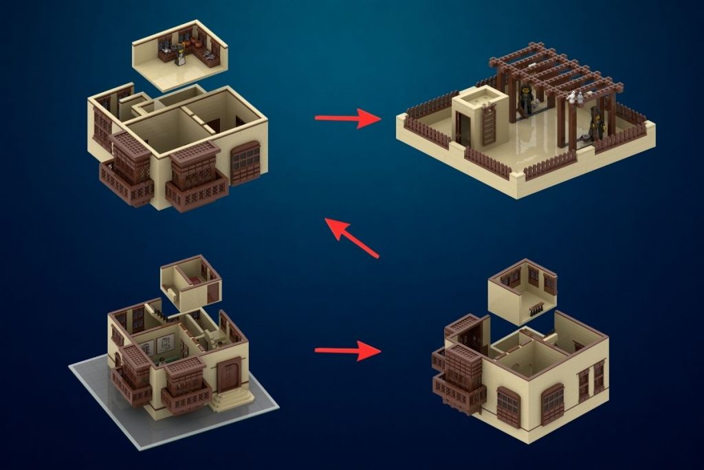 Four Floor and Three Mezzanines | The Roshan House